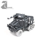 Vehicle Bits Forest Sprue A Including Fuel Tanks-Vehicle Accessories, Scenery, Vehicles, Forest Sprues-Photo3-Zinge Industries