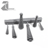 Tesla Coils - Sprue of 6 - Various-Scenery-Photo2-Zinge Industries