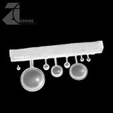 Clear Lenses - Set of 8 Lenses - Various-Clear Resin-Photo2-Zinge Industries