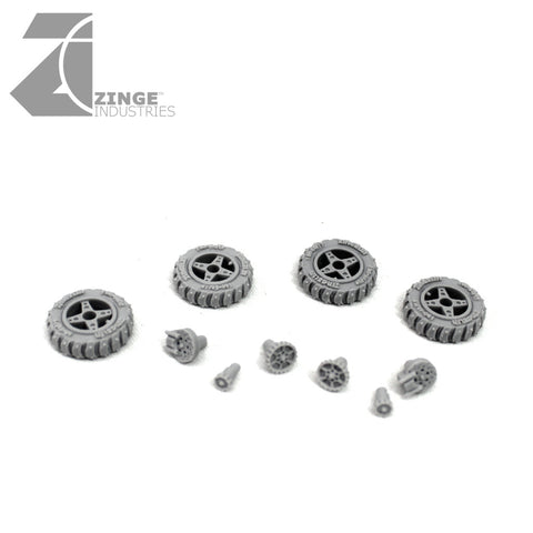 Orc Motorbike 4x Banded Wheels - 19mm Wheels-Vehicle Accessories-Photo1-Zinge Industries