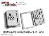 Hatch - Large Rectangular Bulkhead Door Left Handed Handle-Scenery-Photo2-Zinge Industries