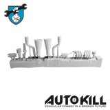 AutoKill - Exhausts Sprue - (Range of Exhausts) - 20mm Scale-Vehicle Accessories-Photo2-Zinge Industries