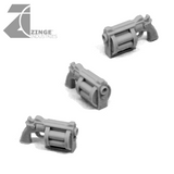 Orc & Large Mutant Revolving Barrel Pistol Sprue X 5-Armoury, Infantry-Photo4-Zinge Industries