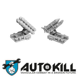 AutoKill - Arms Race Sprue - (Rocket, Mini ICBM, Launcher) - 20mm Scale-Vehicle Accessories-Photo2-Zinge Industries