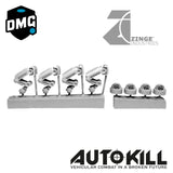 Legs Designed for AutoKill & Gaslands "Mecha Move" - 20mm Scale-Vehicle Accessories-Photo1-Zinge Industries