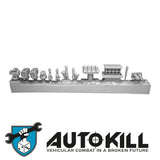 AutoKill - Heat Seeker Sprue - (Range of Cannon, Missile Pod, Turrets) - 20mm Scale-Vehicle Accessories-Photo2-Zinge Industries