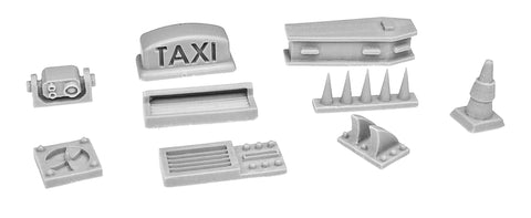 AutoKill - Death & Taxi - 20mm Scale-Vehicle Accessories-Photo1-Zinge Industries