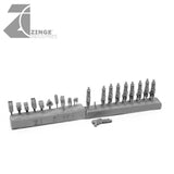 Machine Gun with Ammo Boxes and Magazines - Set of 10-Armoury,Infantry-Photo4-Zinge Industries