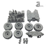 APC Vehicle Conversion Kit - 6 Wheeler, suspension & 2 Upgrade "Forest" Sprues-Vehicle Accessories, Vehicles-Photo14-Zinge Industries