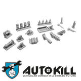 AutoKill - Secret Agent - (Range of Windshield Guns, Machine Guns and Others) - 20mm Scale-Vehicle Accessories-Photo1-Zinge Industries